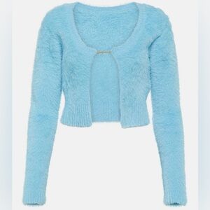 JACQUEMUS La Maille Neve Manches Longues cardigan